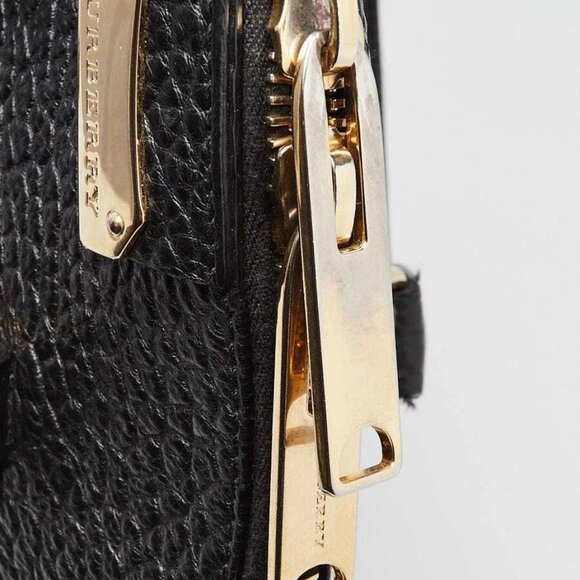 Burberry Black Heritage Grained Leather Medium Orchard Bag - Picture 6 of 10